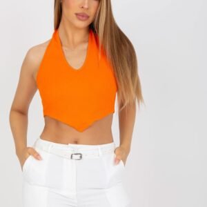 Koszulka Top Model RV-TP-8012.18 Orange - Rue Paris