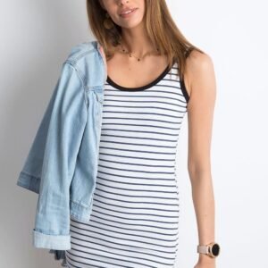 Sukienka Model YP-SK-wmu0537-3.94P White/Blue - Yups