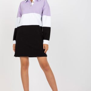 Sukienka Model RV-SK-8072.20P Violet - Rue Paris