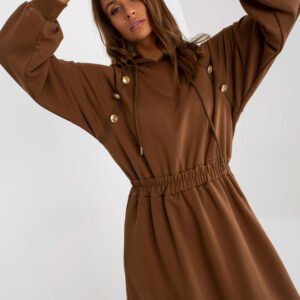 Sukienka Model RV-SK-8336.12P Brown - Relevance