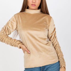 Bluzka Model RP-BZ-8181.61P Beige - Rue Paris