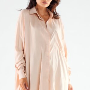 Koszula Damska Model A528 Beige - awama