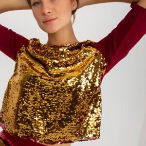 Bluzka Model LK-BZ-507300.88 Bordo - Lakerta