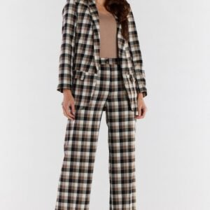 Spodnie Damskie Model A493 Brown/Beige - awama