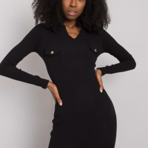 Sukienka Model RV-SK-7435.38 Black - Rue Paris