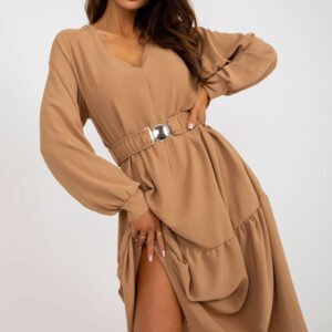 Sukienka Model TW-SK-BI-2021706.93P Camel - Och Bella