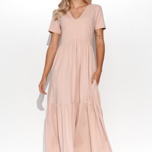 Sukienka Model M549 Powder Pink - Makadamia