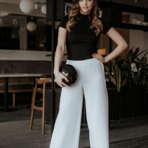 Spodnie Damskie Model T375/1 White - Tessita