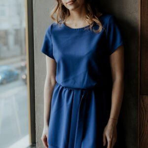 Sukienka Model T374/4 Navy - Tessita