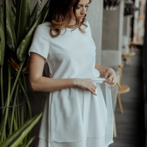 Sukienka Model T374/1 White - Tessita