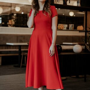 Sukienka Model T372/5 Malina - Tessita