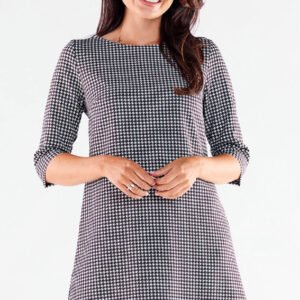 Sukienka Model A521 Houndstooth - awama