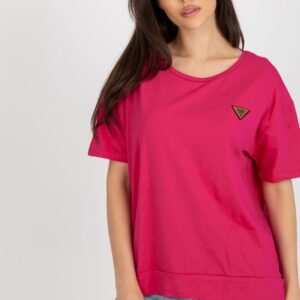 Bluzka Model RV-BZ-8826.22 Fuksja - Relevance