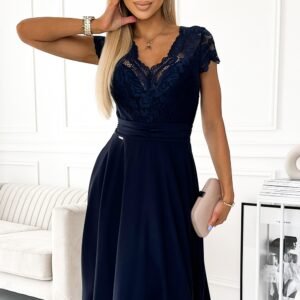 Sukienka Model Linda 381-4 Navy - Numoco