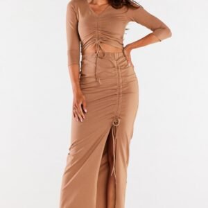 Spódnica Model M305 Beige - Infinite You