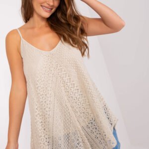 Koszulka Top Model TW-TP-BI-2095.23X Beige - Och Bella