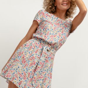 Sukienka Model T390/3 Łączka White - Tessita