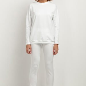 Spodnie Dresowe Model T383/1 White - Tessita