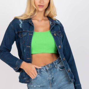 Kurtka Damska Model RO-KR-CKT-4006.16X Dark Blue - Rue Paris