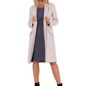 Płaszcz Damski Model MOE758 Beige - Moe