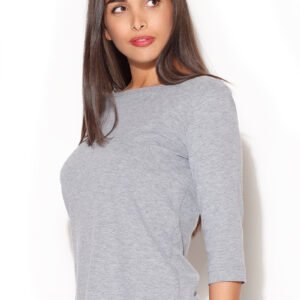 Bluzka Model K173 Grey - Katrus